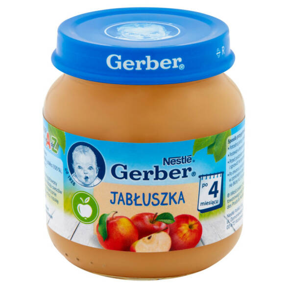 Deser jabłuszka po 4 miesiącu Gerber 125g 3 szt.