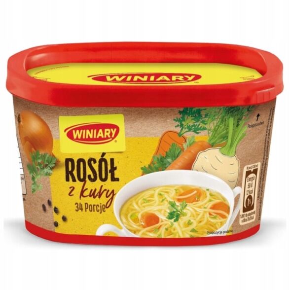 Rosół z kury zupa instant Winiary 170g 3 op.