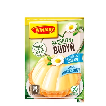 Budyń śmietankowy bez dodatku cukru Winiary 35g