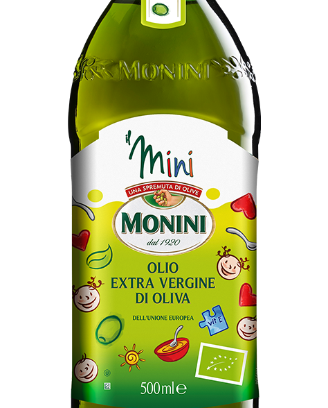 Oliwa z oliwek extra vergine dla dzieci Bio Mini Monini 500ml 3 szt.