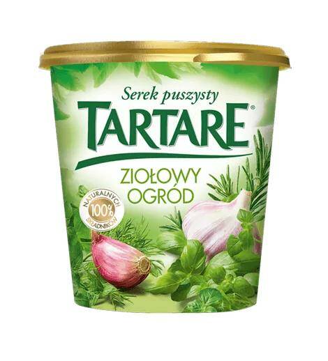 Serek tartare ziołowy ogród Turek 140g