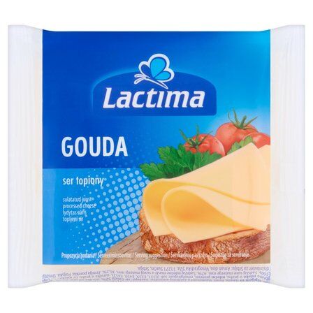 Ser topiony gouda w plastrach Lactima 130g