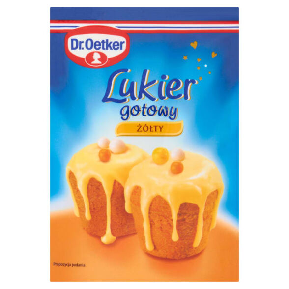 Lukier gotowy żółty Dr Oetker 100g