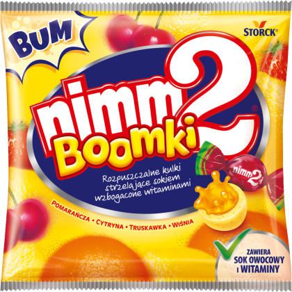 Cukierki owocowe nimm2 Boomki 90g 3 op.
