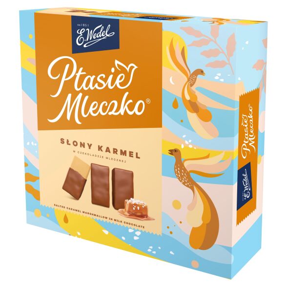 Ptasie mleczko słony karmel E. Wedel 340g