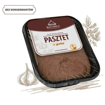 Pasztet z gęsiną Bacówka (foremka) 330g