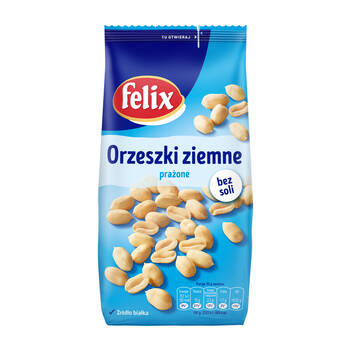 Orzeszki ziemne prażone bez soli Felix 380g