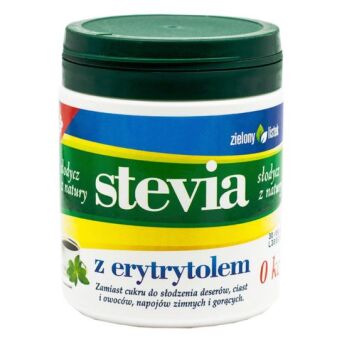 Stevia z erytrytolem Zielony Listek 140g 3 op.