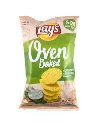 Chipsy Lay's oven baked zioła ogrodowe 110g