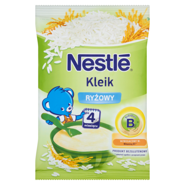 Kleik Ryżowy dla niemowląt po 4 Miesiącu Nestle 160g