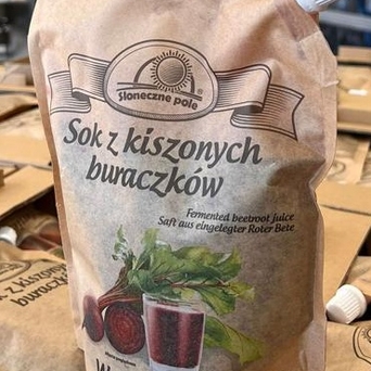 Sok z kiszonych buraczków Słoneczne pole 800ml