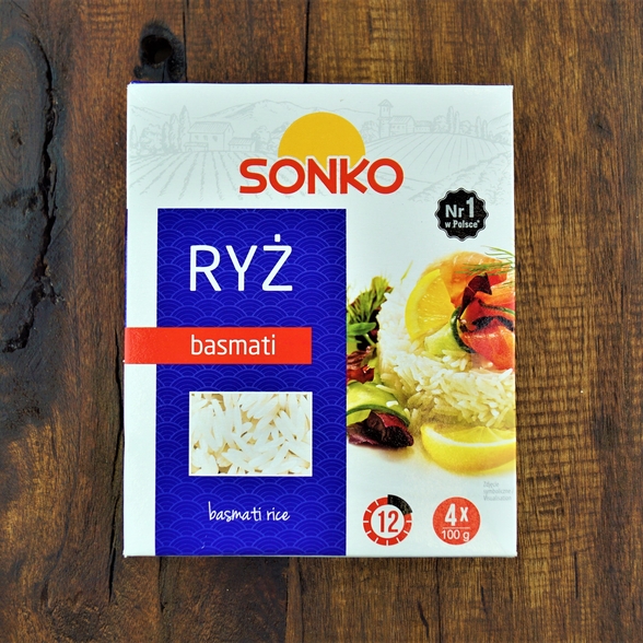 Ryż basmati Sonko 4x100g