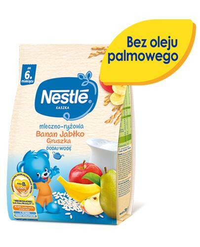 Kaszka mleczno-ryżowa banan, jabłko, gruszka po 6 miesiącu Nestle 230g