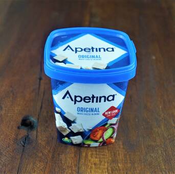 Apetina Ser feta w kostkach w zalewie original 430g 3 szt.