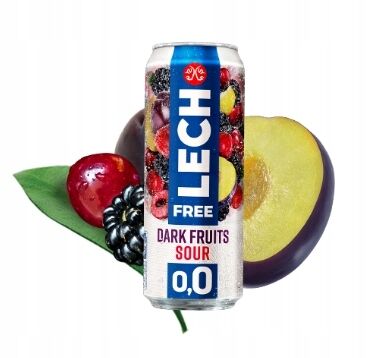 Lech free dark fruits 500ml (4-pak) 3 op.