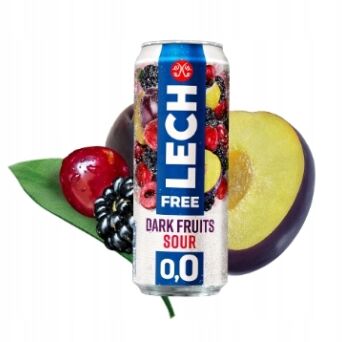 Lech free dark fruits 500ml (4-pak) 3 op.