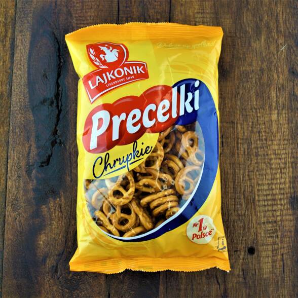 Precelki chrupkie Lajkonik 130g 3 szt.