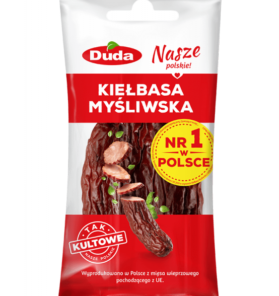 Kiełbasa myśliwska Duda 150g 3 op.