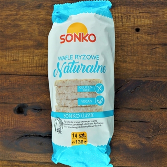 Wafle ryżowe naturalne Sonko 130g