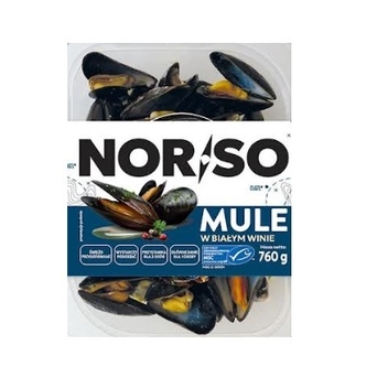 Mule w białym winie Norso 760g