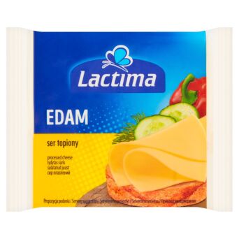 Ser topiony edam w plastrach Lactima 130g 3 szt.