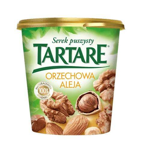 Serek tartare orzechowa aleja Turek 140g 3 szt.