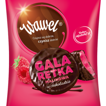 Galaretka malinowa w czekoladzie Wawel 1 kg