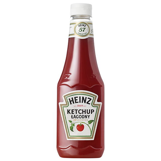 Ketchup łagodny Heinz 570g