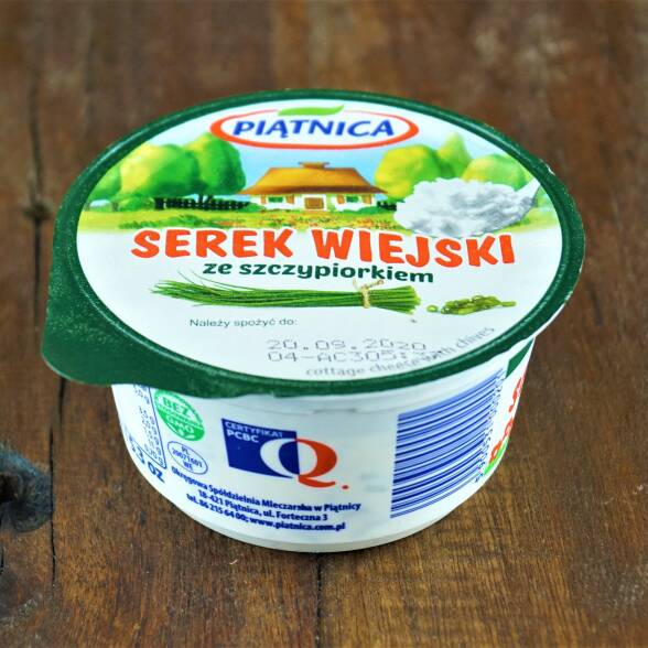 Serek Wiejski ze szczypiorkiem Piątnica 150 g