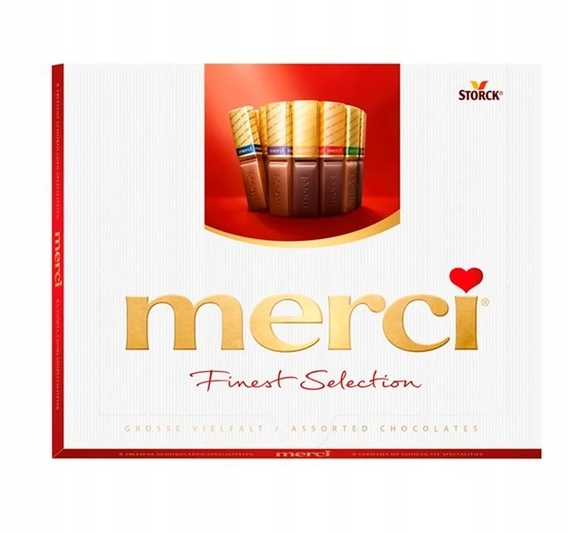 Czekoladki finest Merci 250g