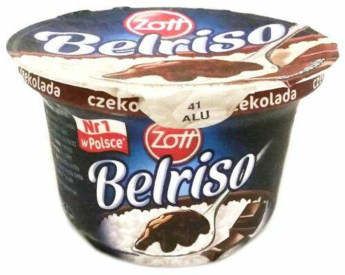 Belriso Ryż na mleku czekoladowy Zott 200g 3 szt.