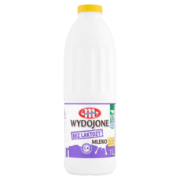 Mleko wydojone 2.0% bez laktozy Mlekovita 1l
