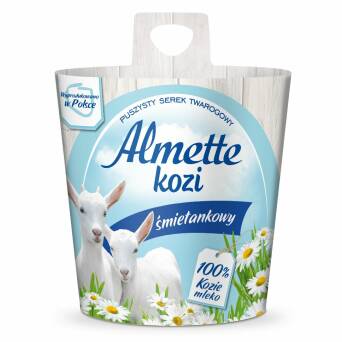 Almette kozi śmietankowy 150g 3 szt.