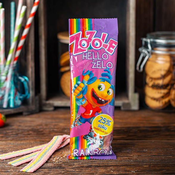 Zozole Hello Żelo Żelki rainbow 75g