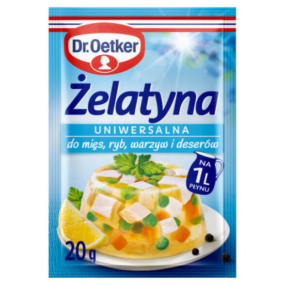 Żelatyna uniwersalna Dr Oetker 20g 3 szt.