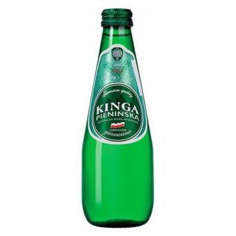 Kinga pienińska w szkle woda mineralna gazowana 330ml