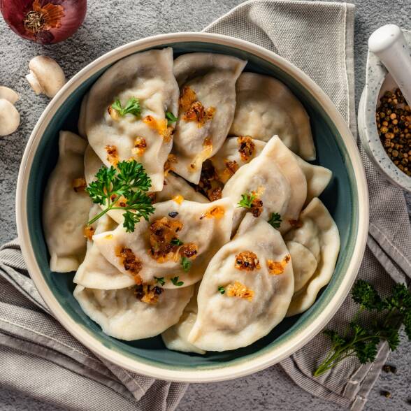 Pierogi z kapustą i grzybami Kraina Konesera 300g