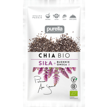 Sproszkowane nasiona chia Bio Purella 50g