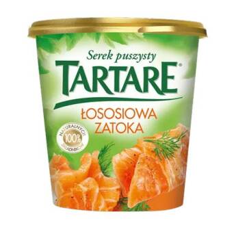 Serek tartare łososiowa zatoka Turek 140g 3 szt.