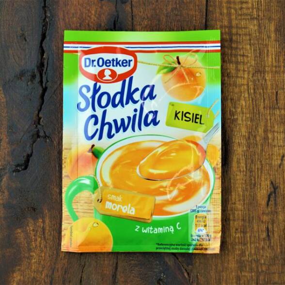 Kisiel Słodka chwila o smaku moreli Dr.Oetker 30g