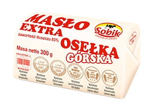 Masło Extra Osełka Sobik 300g