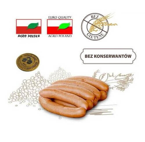 Parówki z cielęciną Bacówka 250g