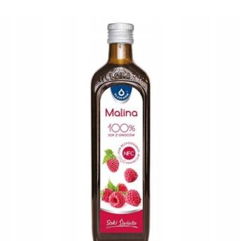 Sok z owoców 100% malina Oleofarm 490ml