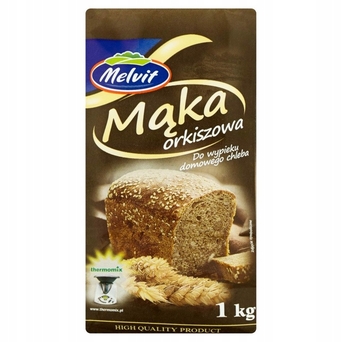 Mąka orkiszowa Melvit 1kg