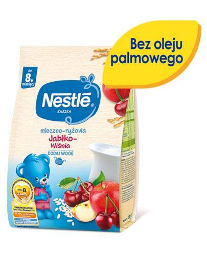 Kaszka mleczno-ryżowa jabłko, wiśnia po 8 miesiącu Nestle 230g