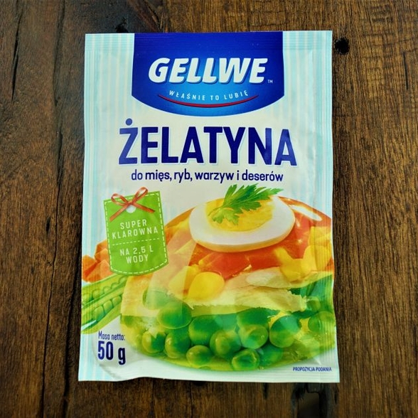 Żelatyna spożywcza Gellwe 50g