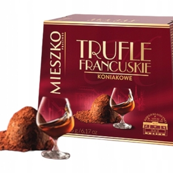 Trufle francuskie koniakowe Mieszko 175g