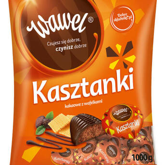 Cukierki Kasztanki Wawel 1 kg 2 op.