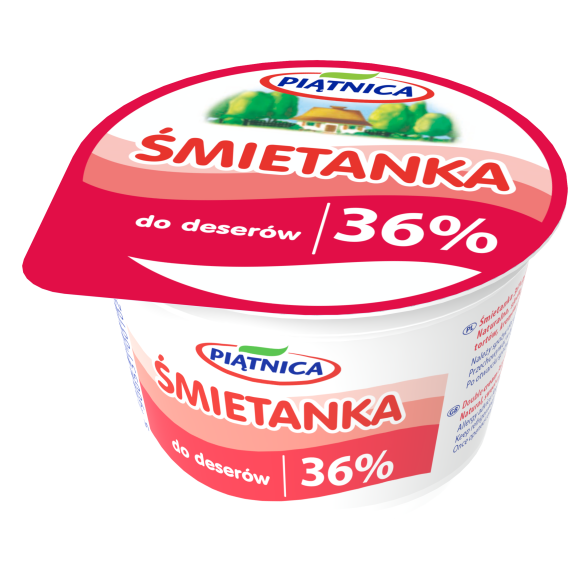 Śmietana 36% Piątnica 200 g