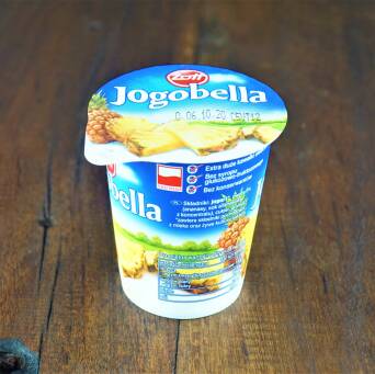 Jogurt ananasowy Jogobella 150g 3 szt.